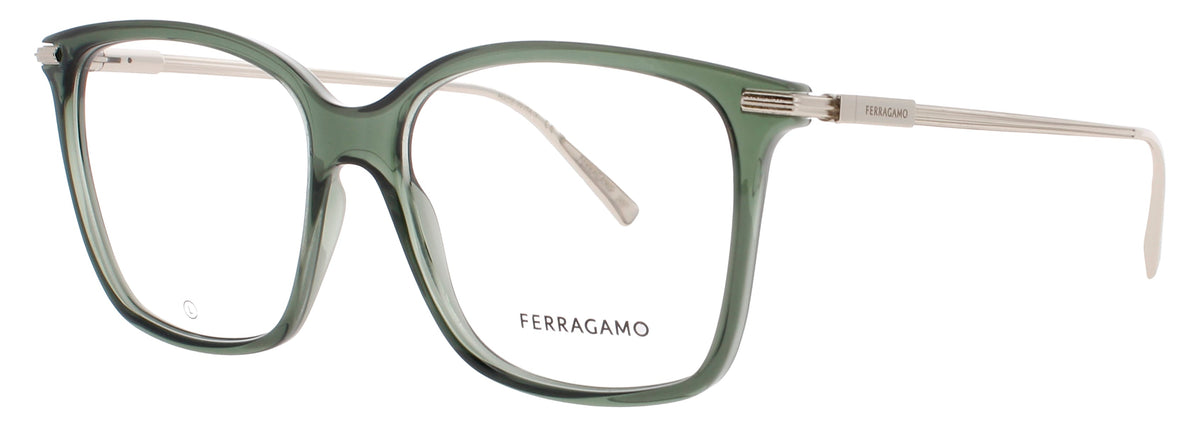 Ferragamo Salvatore Ferragamo Optical Glasses Green
