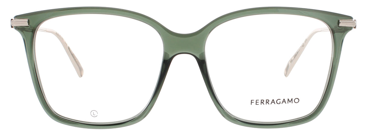 Ferragamo Salvatore Ferragamo Optical Glasses Green