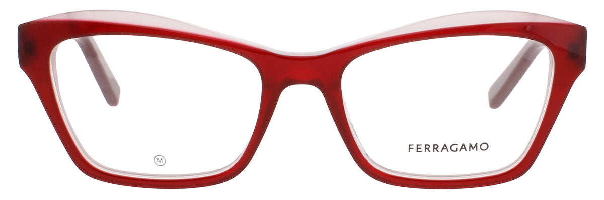 Ferragamo Salvatore Ferragamo Optical Glasses Burgundy