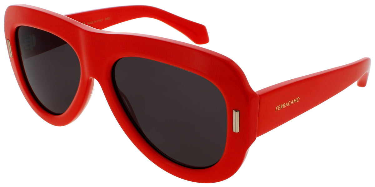 Ferragamo Salvatore Ferragamo Sunglasses Gray