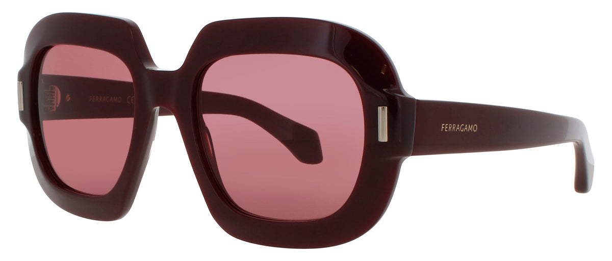 Ferragamo Salvatore Ferragamo Sunglasses Burgundy