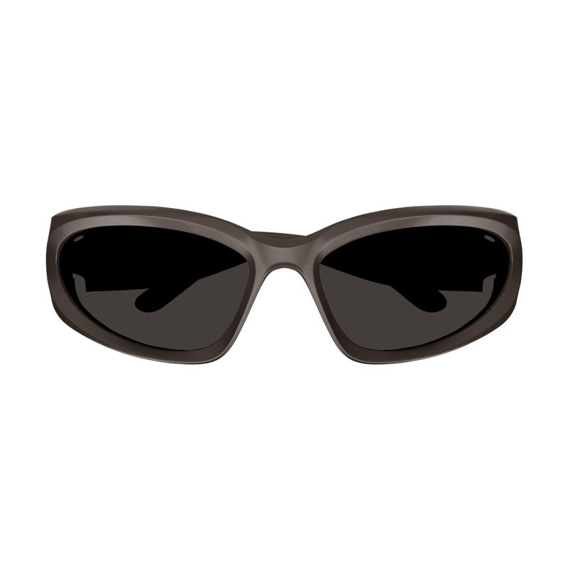 Balenciaga Sunglasses Cat Eye Full Rim, Grey Frame and Grey Lens BB0157S008