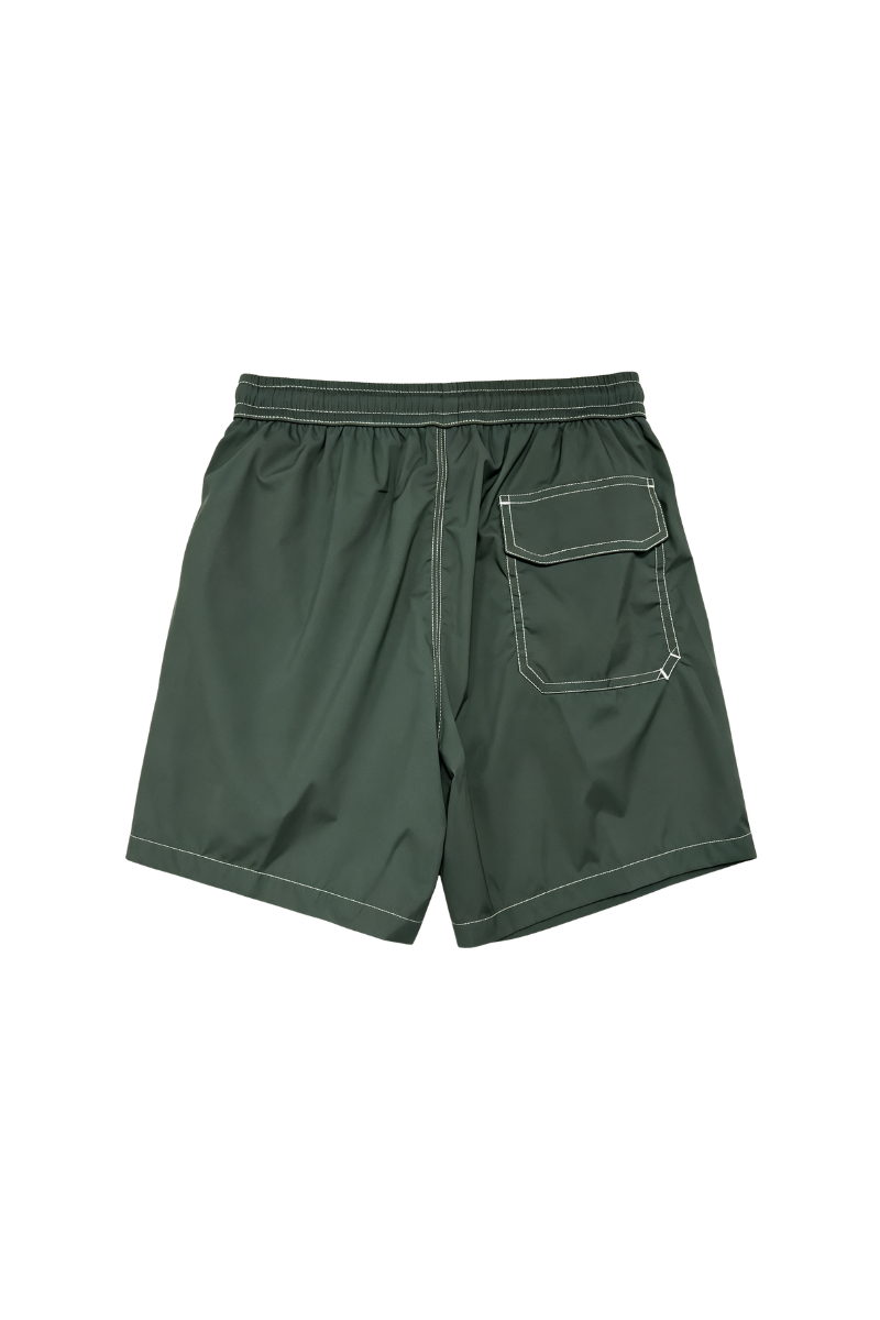 Fedeli Madeira Airstop Swim Shorts Trunks Dark Green