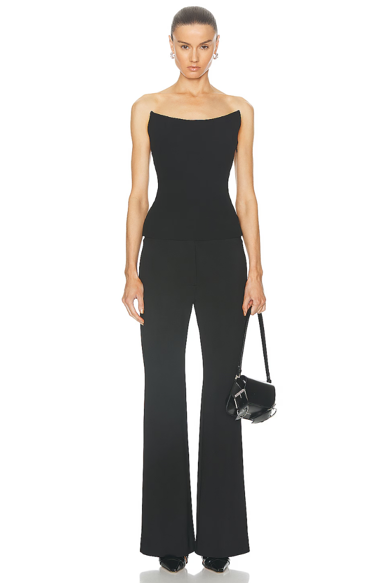 Givenchy Corset Bustier Top_Black