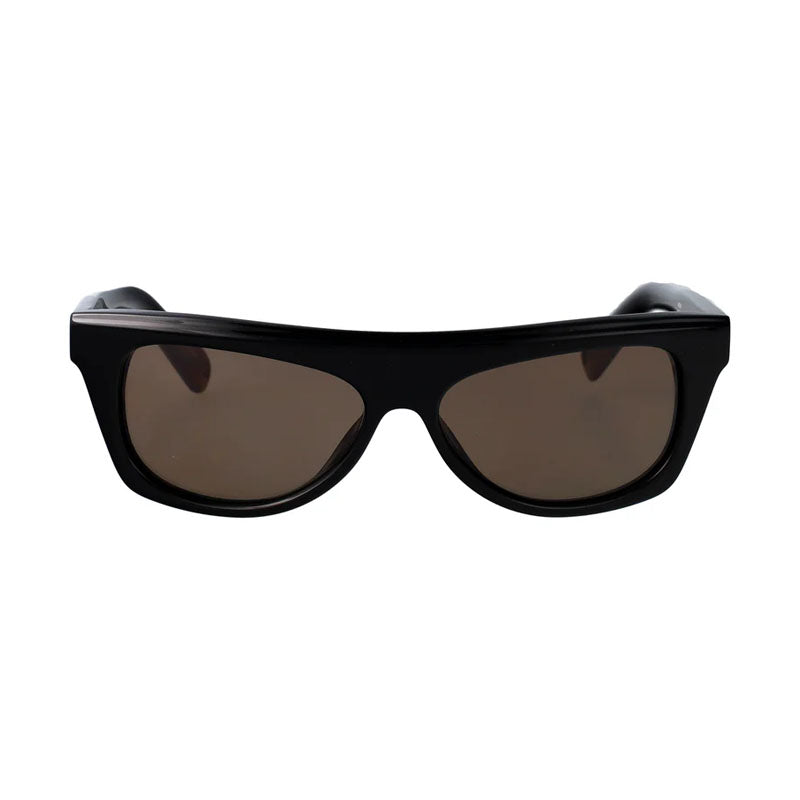 Jacquemus Sunglasses Square Full Rim, Black Frame and Smoke Lens JAC/58C1