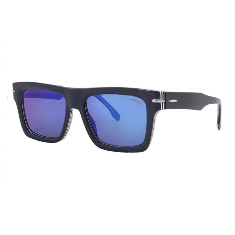 Carrera Sunglasses Square Full Rim, Black Frame and Blue Sky Gradient Lens CARRERA305/S0Y00XT