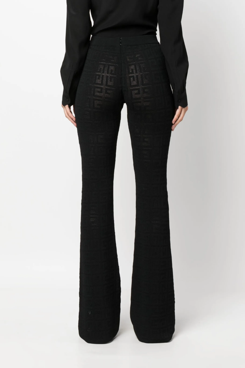 Givenchy Wide 4G Pants Alternative Fit_Black