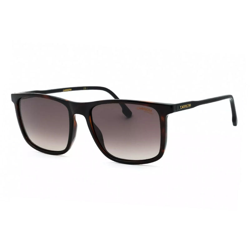 Carrera Sunglasses Rectangle Full Rim, Havana Frame and Brown Gradient Lens CARRERA231/S0086HA