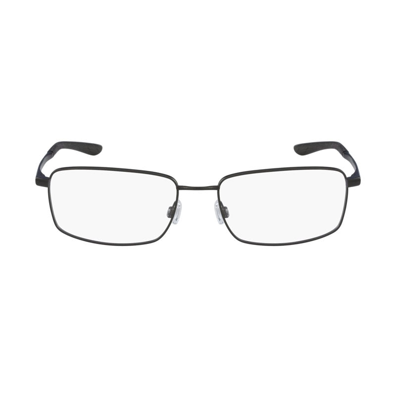 Nike Eyeglasses Rectangle Full Rim, Black Frame and Clear Demo Lenses Lens NIKE4283002