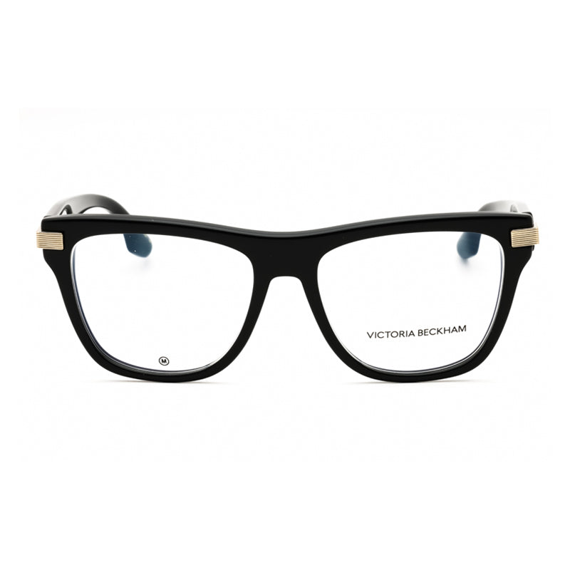 Victoria Beckham Eyeglasses Rectangle Full Rim, Black Frame and Clear Demo Lenses Lens VB2676001