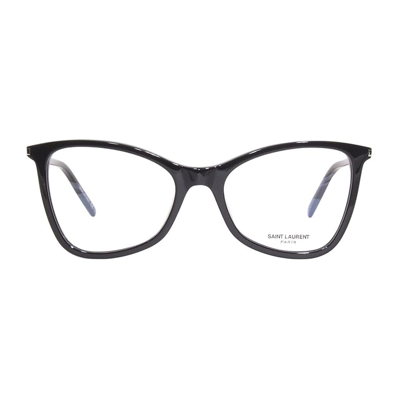 Saint Laurent Eyeglasses Cat Eye Full Rim, Black Frame and Clear Demo Lenses Lens SL478JERRY001