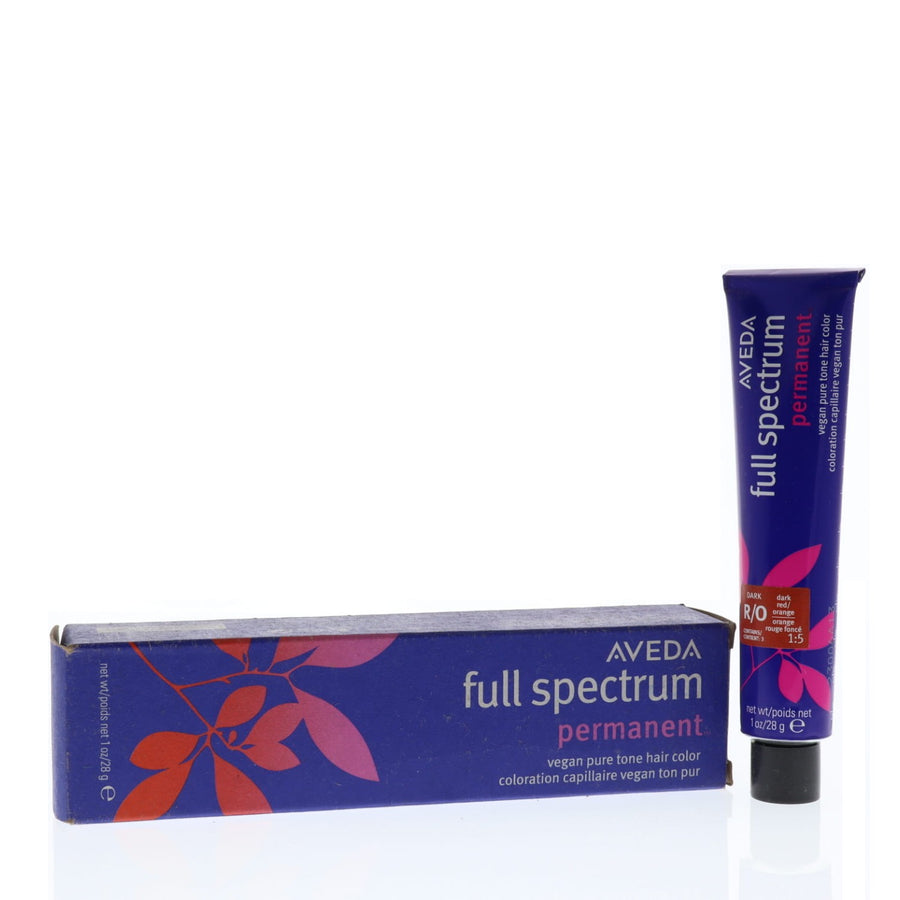 Aveda Full Spectrum Permanent Vegan Pure Tone Hair Color Dark R/O (Dark Red/Orange) 28G/1Oz