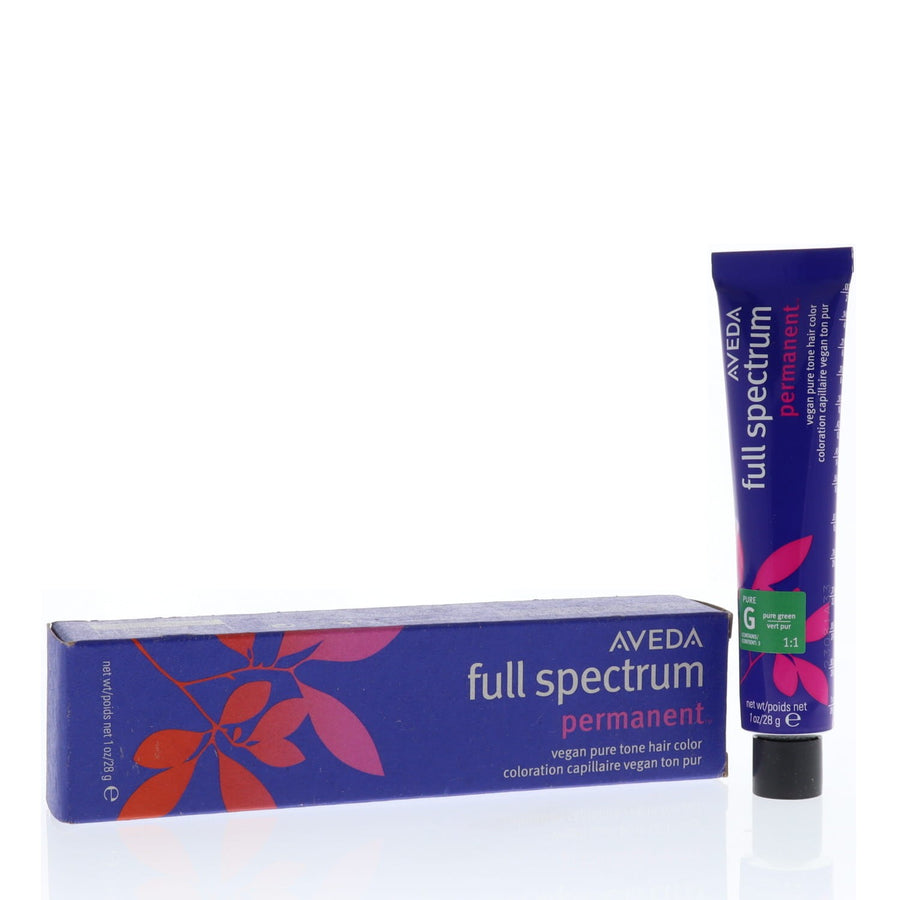 Aveda Full Spectrum Permanent Vegan Pure Tone Hair Color Pure G (Pure Green) 28G/1Oz