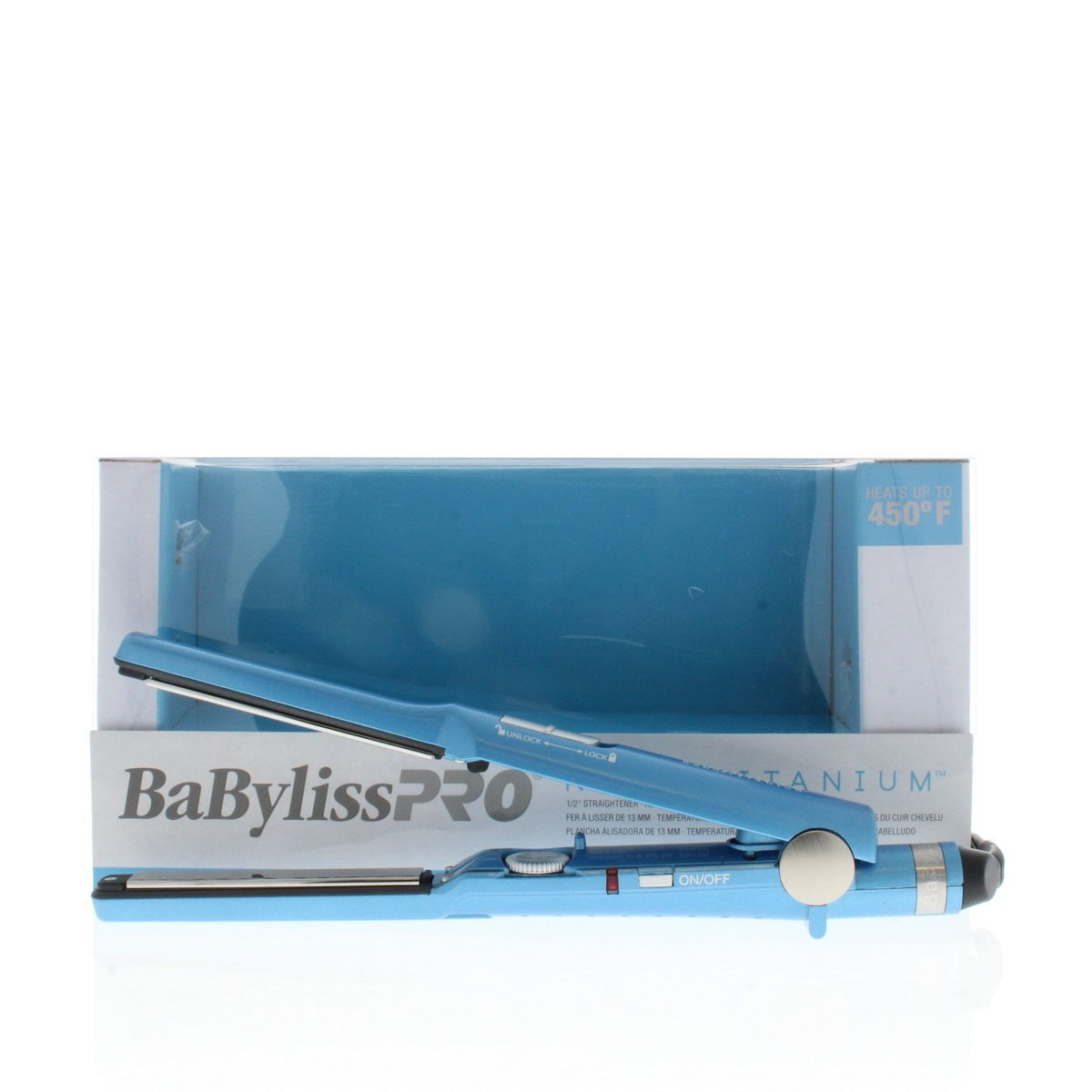 BaBylissPRO Nano Titanium 1/2 Straightener Model# Bnt2653Tuc