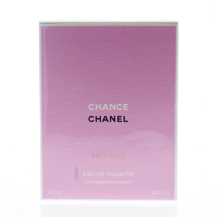 Chanel Chance Eau Vive Eau De Toilette For Women 100Ml/3.4Oz