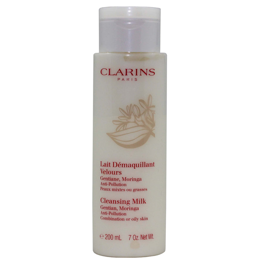 Clarins Cleansing Milk W/Gentian, Morgina Anti Pollution Comb./Oily Skin 200Ml