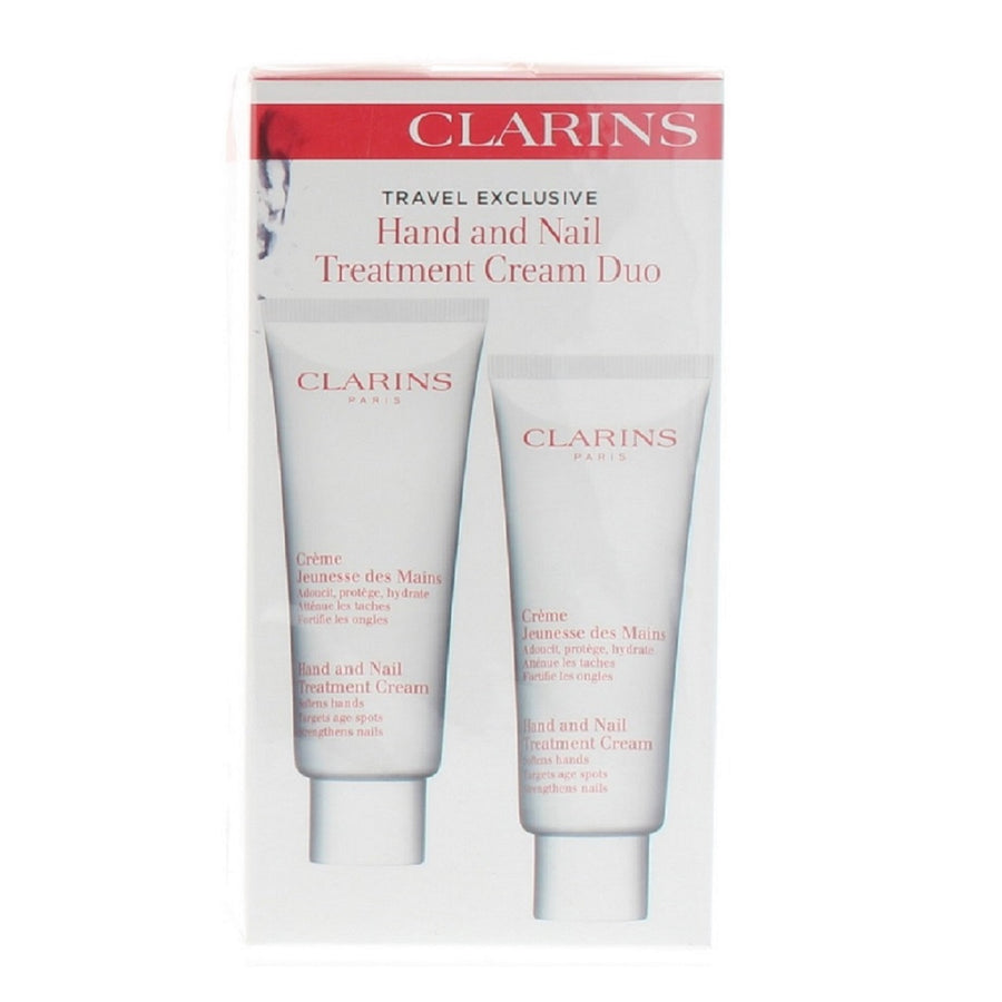 Clarins Hand And Nail Treatment Cream Set 2 X 3.38Oz/100Ml