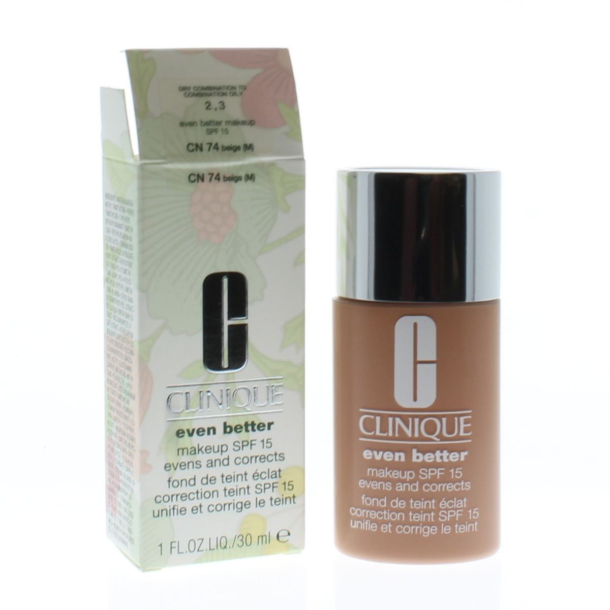 Clinique Even Better Makeup Spf 15 Cn 74 Beige 1Oz/30Ml