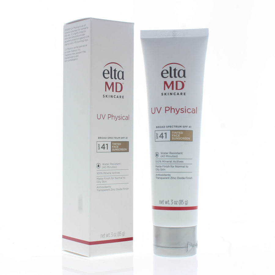 Elta Md Eltamd Uv Physical Spf 41 Tinted Face Sunscreen Water Resistant 85G/3Oz
