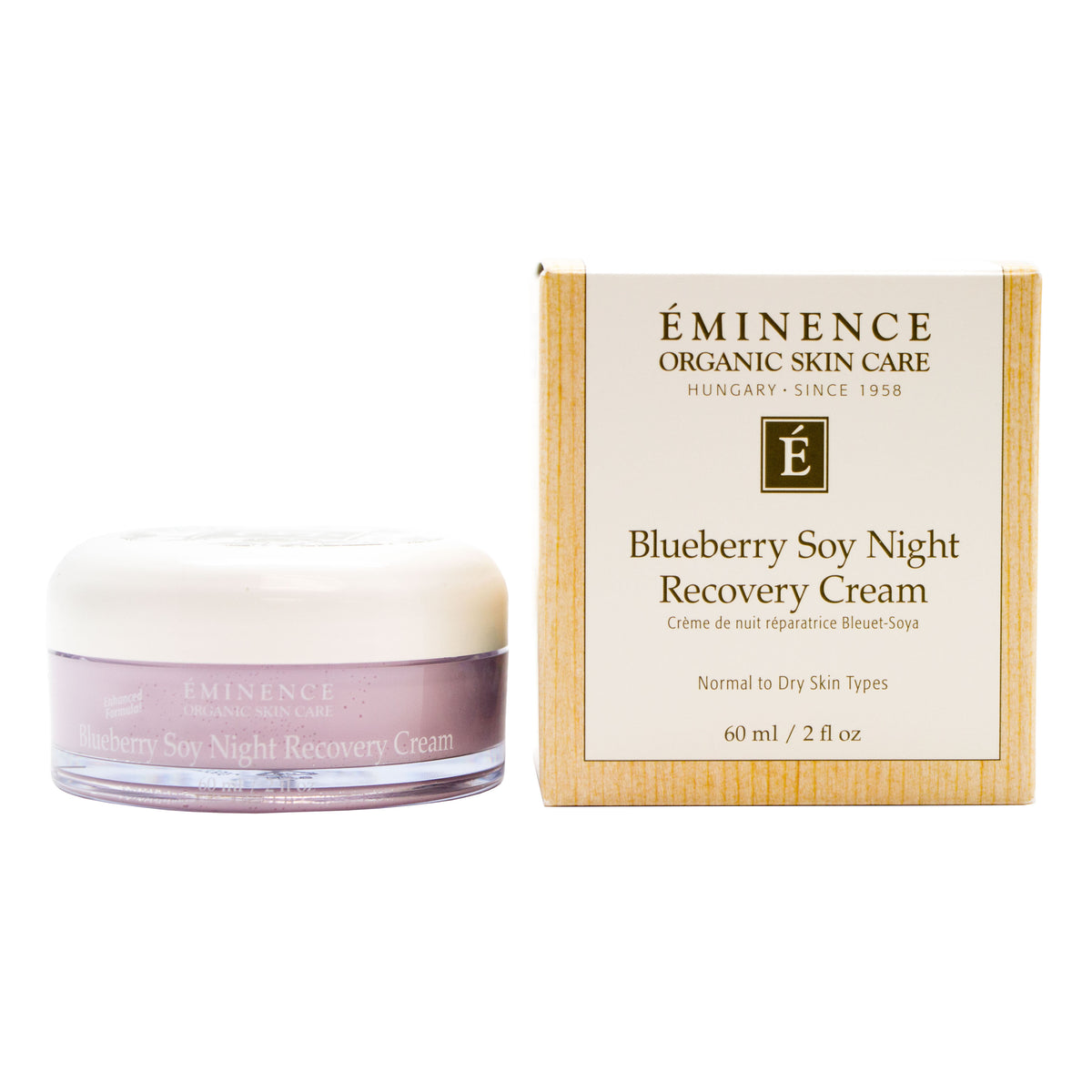 Eminence Blueberry Soy Night Recovery Cream 2Oz