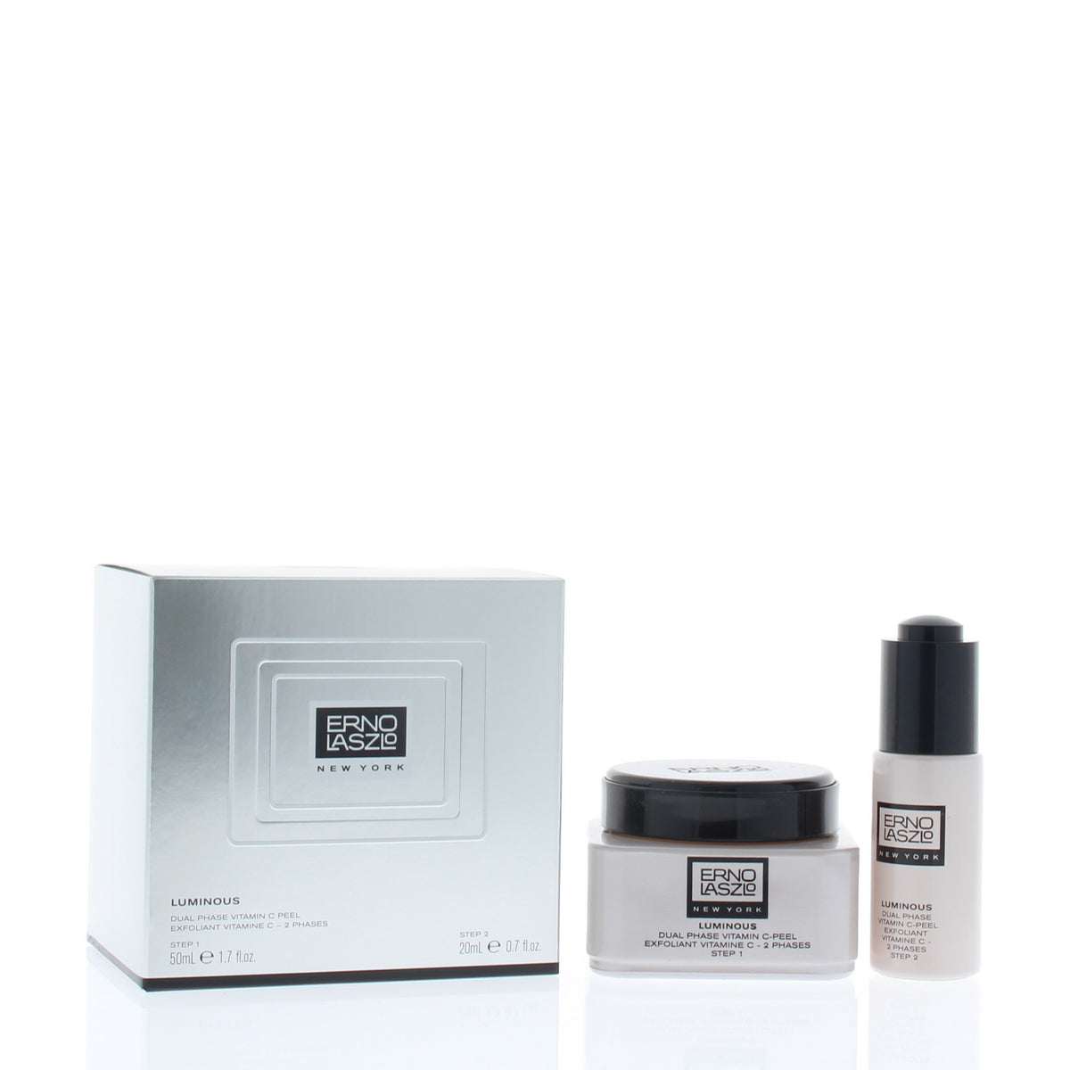 Erno Laszlo Luminous Dual Phase Vitamin C Peel (Step 1 50Ml, Step 2 20Ml)