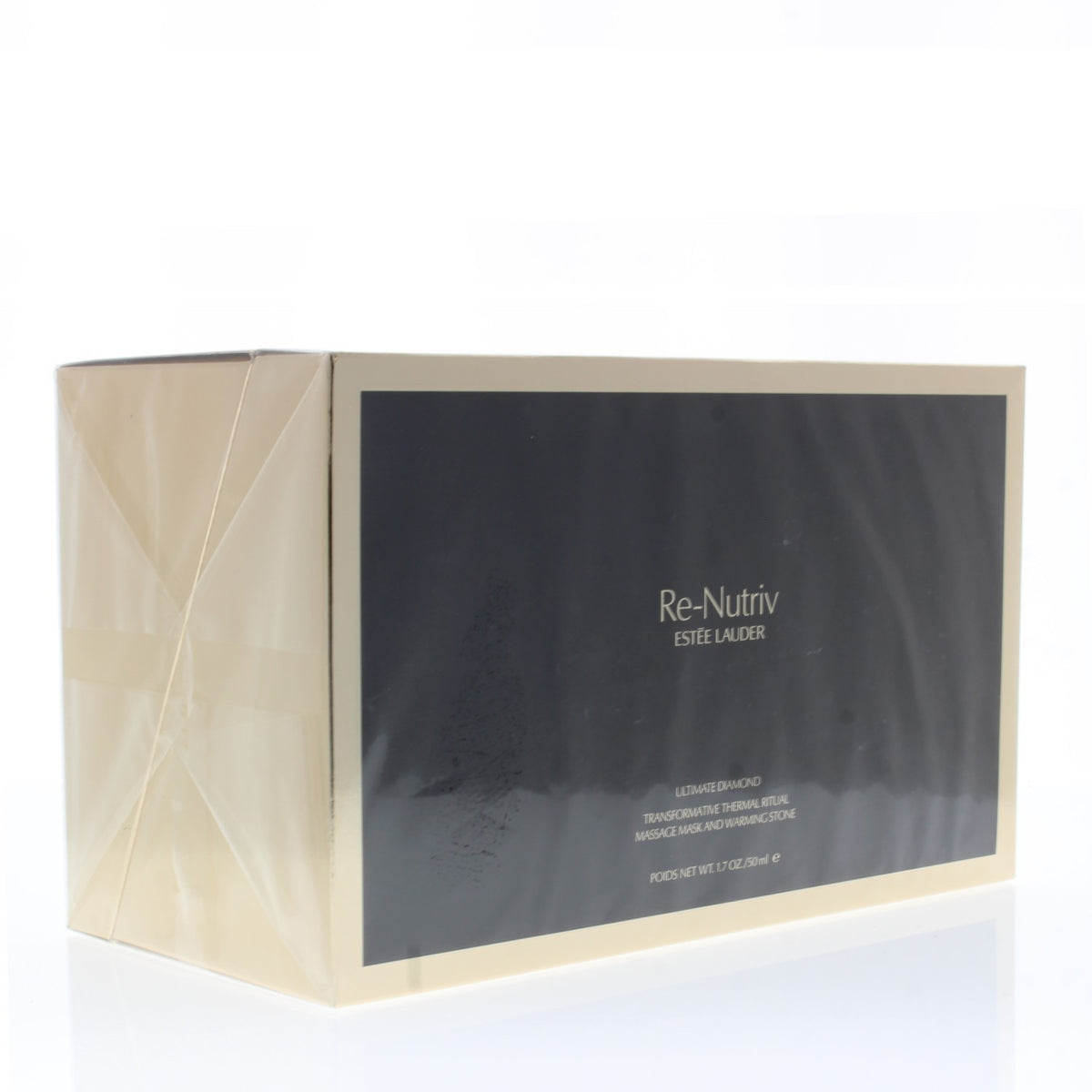 Estee Lauder Re-Nutriv Ultimate Diamond Transformative Thermal Ritual Massage Mask And Warming Stone 1.7Oz/50Ml