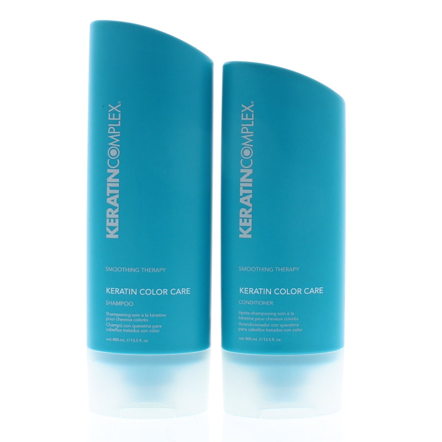 Keratin New Color Care Shampoo And Conditioner 13.5Oz/400Ml Combo
