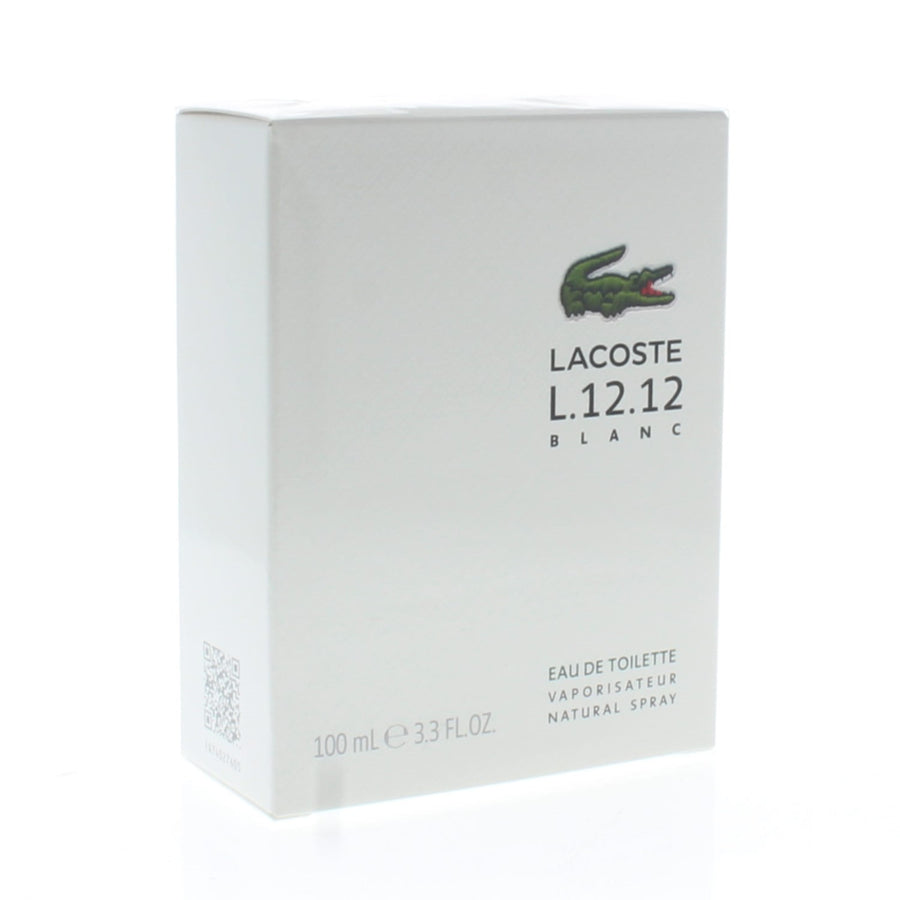 Lacoste L.12.12 Blanc Eau De Toilette Spray For Men 100Ml/3.3Oz