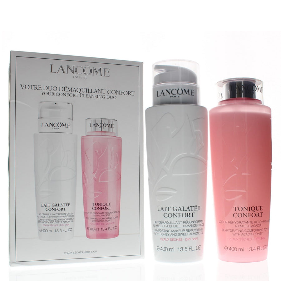 Lancome Your Confort Cleansing Duo (Includes Comforting Makeup Remover Milk And Re-Hydrating Comforting Toner 400Ml/13.5Oz Each)