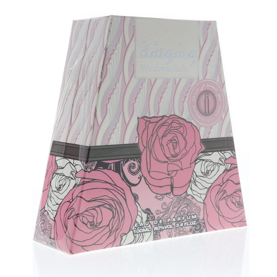 Lattafa Washwashah 2 Piece Set (Includes: Eau De Parfum 3.4Oz/100Ml + Deodorant 1.7Oz/50Ml) For Women