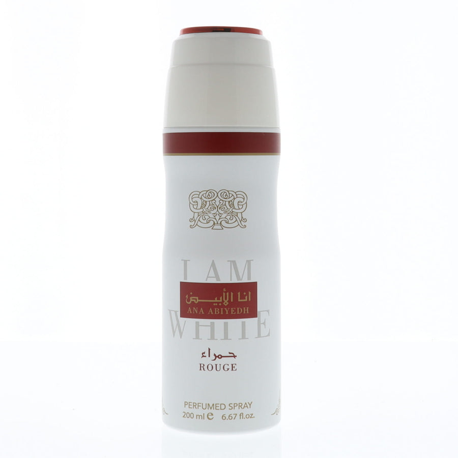 Lattafa I Am White Ana Abiyedh Rouge Perfumed Deodorant Spray Unisex 6.67Oz/200Ml