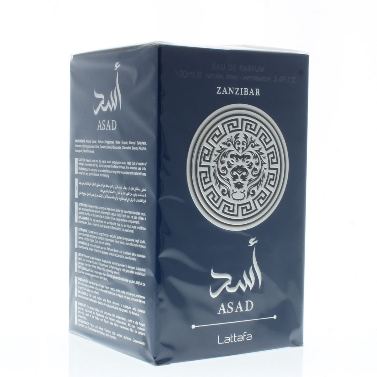 Lattafa Asad Zanzibar Eau De Parfum Spray For Men 100Ml/3.4Oz