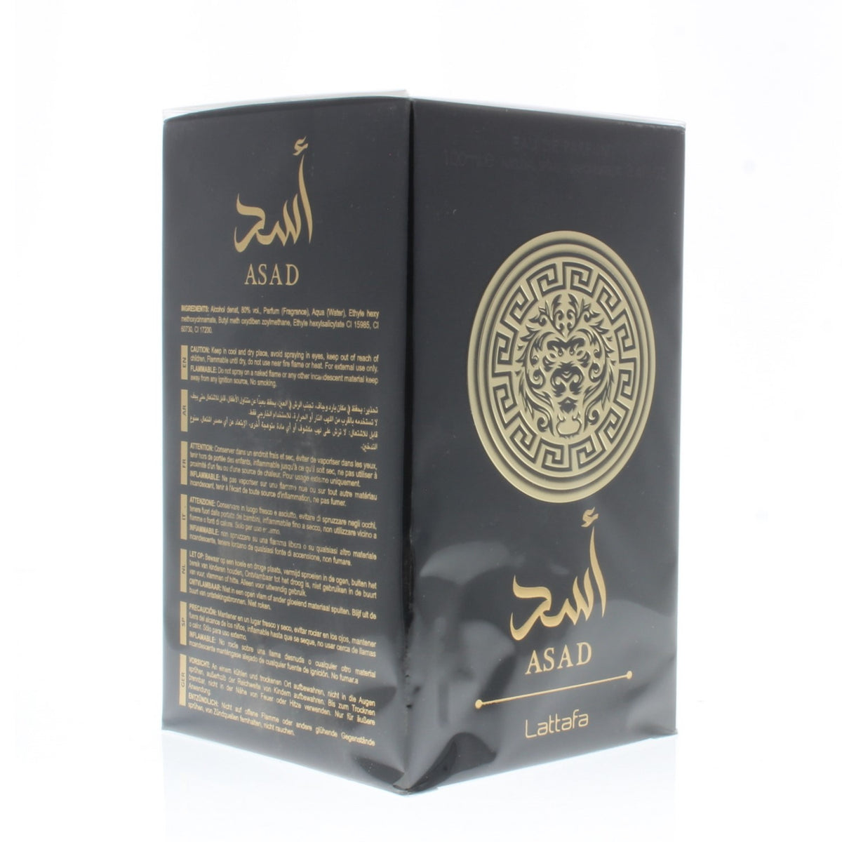 Lattafa Asad Eau De Parfum Spray For Men 100Ml/3.4Oz