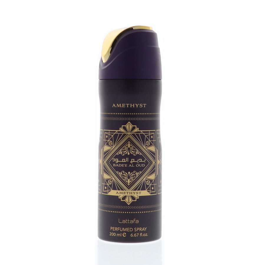 Lattafa Badee Al Oud Amethyst Perfumed Deodorant Spray Unisex 6.67Oz/200Ml
