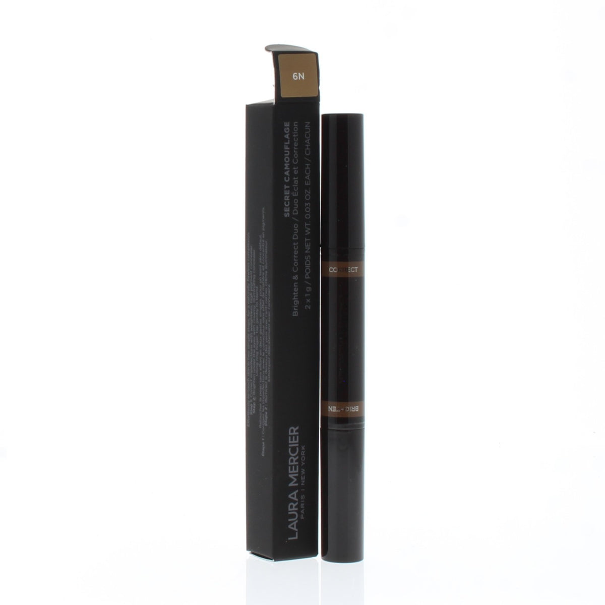 Laura Mercier Secret Camouflage Brighten & Correct Duo 6N 2 X 1G/0.03Oz