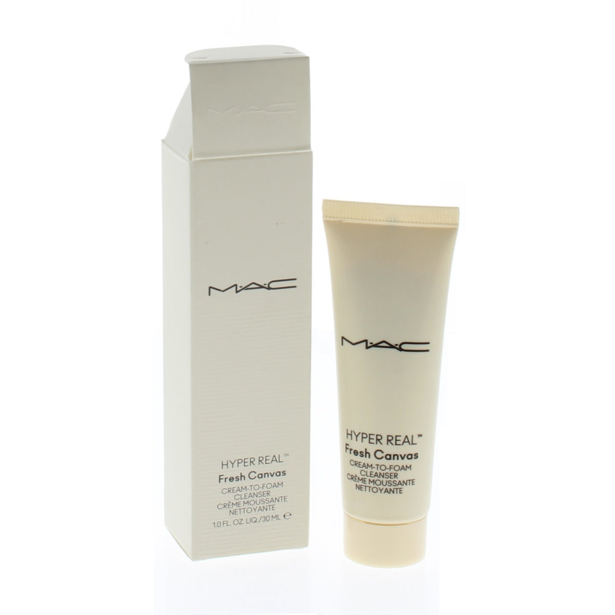 Mac Hyper Real Fresh Canvas Cream-To-Foam Cleanser 30Ml/1Oz