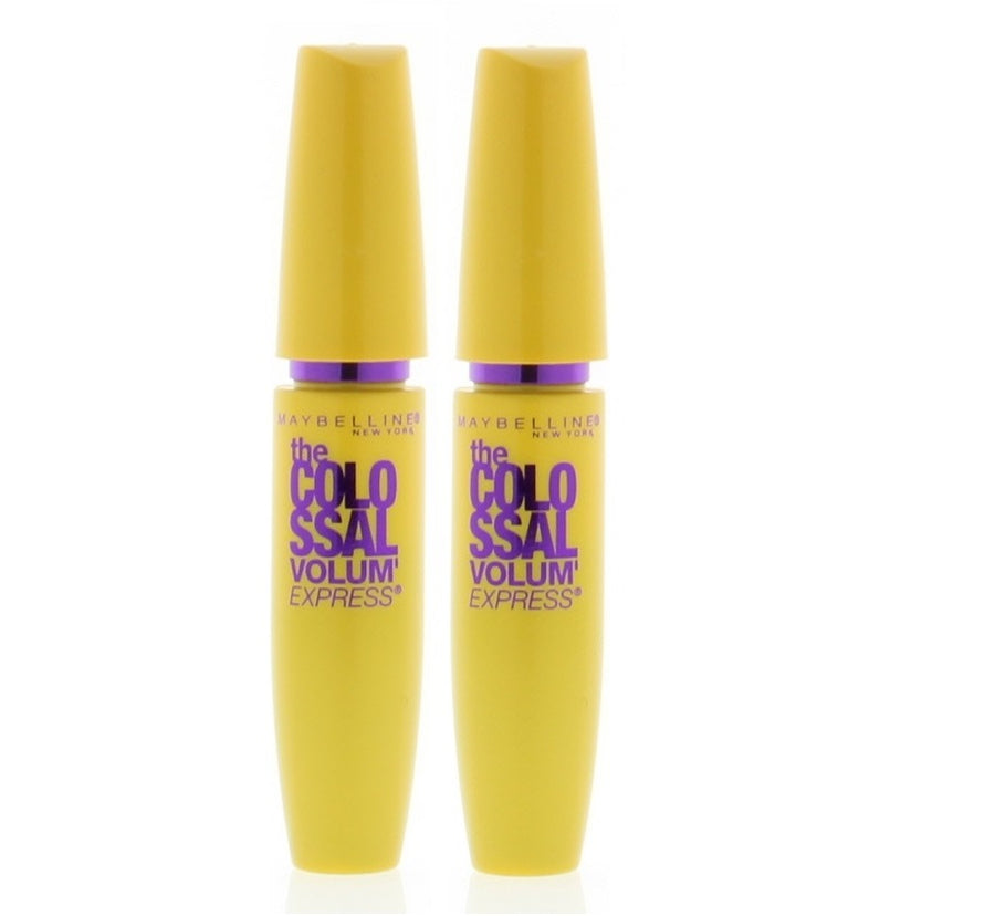 Maybelline Volum'Express The Colossal Mascara 231 Classic Black 0.31Oz/9.2Ml (2 Pack)
