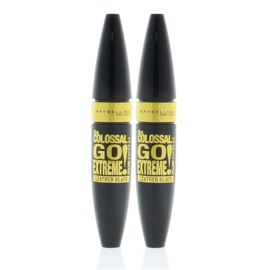 Maybelline Volum'Express The Colossal Go Extreme! Mascara Leather Black 9.5Ml (2 Pack)