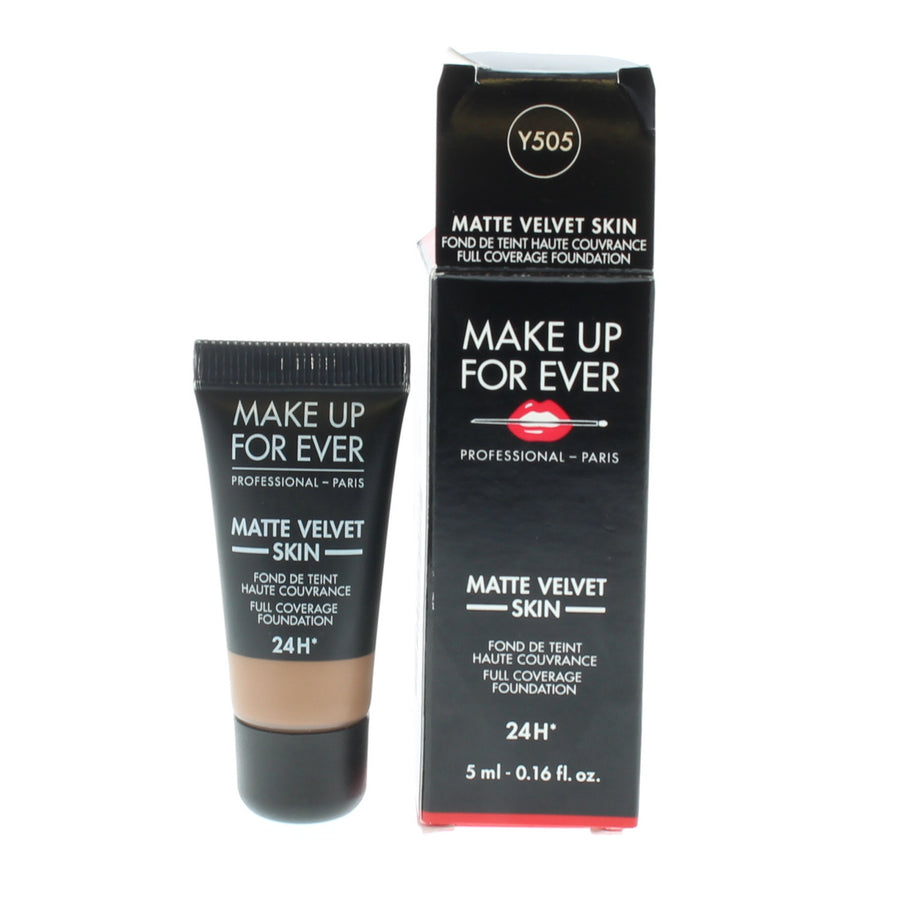 Makeup Forever Make Up For Ever Matte Velvet Skin Powder Foundation 5Ml/0.16Oz Shade Y505 Cognac