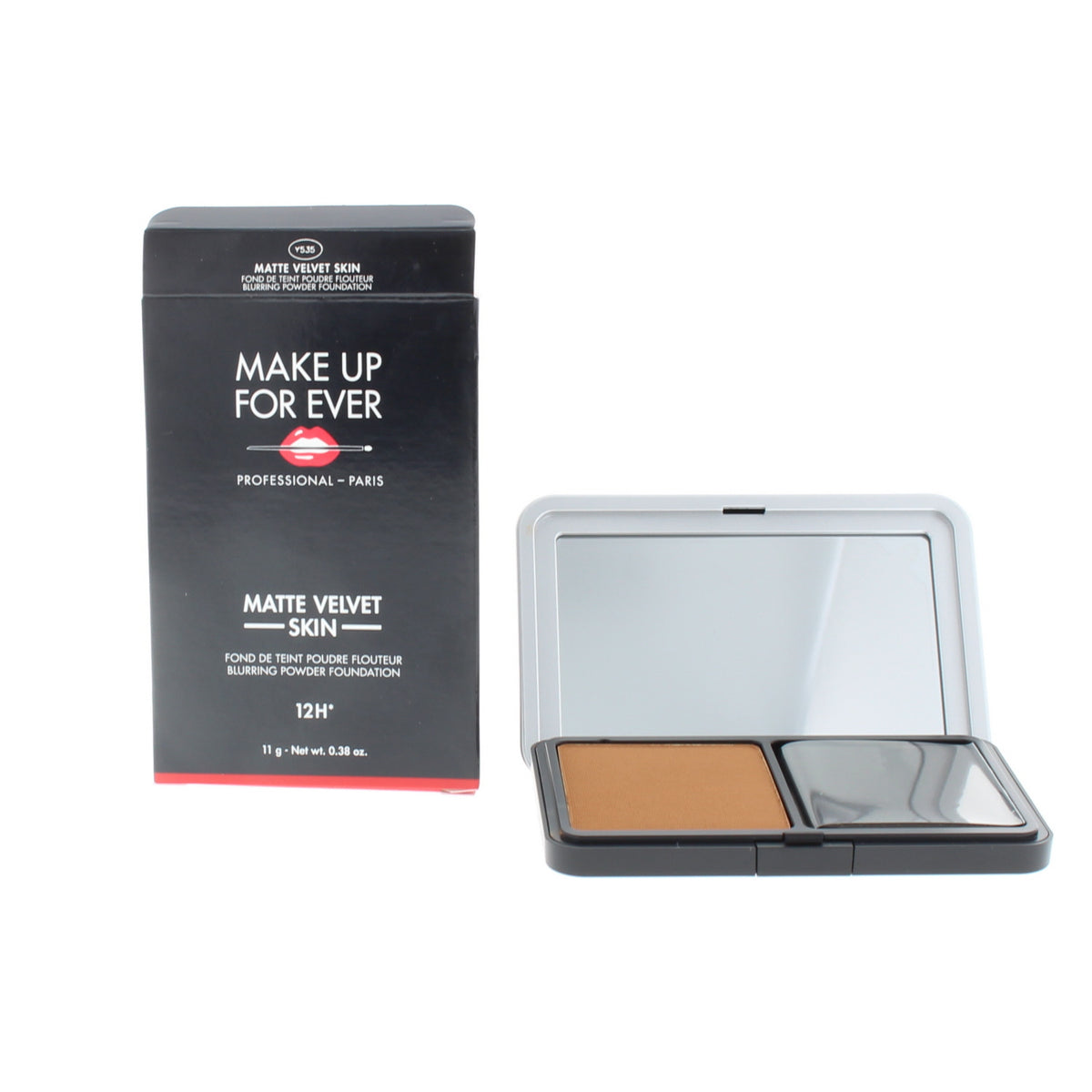 Makeup Forever Make Up For Ever Matte Velvet Skin Powder Foundation 11G/0.38Oz Shade Y535 Chestnut