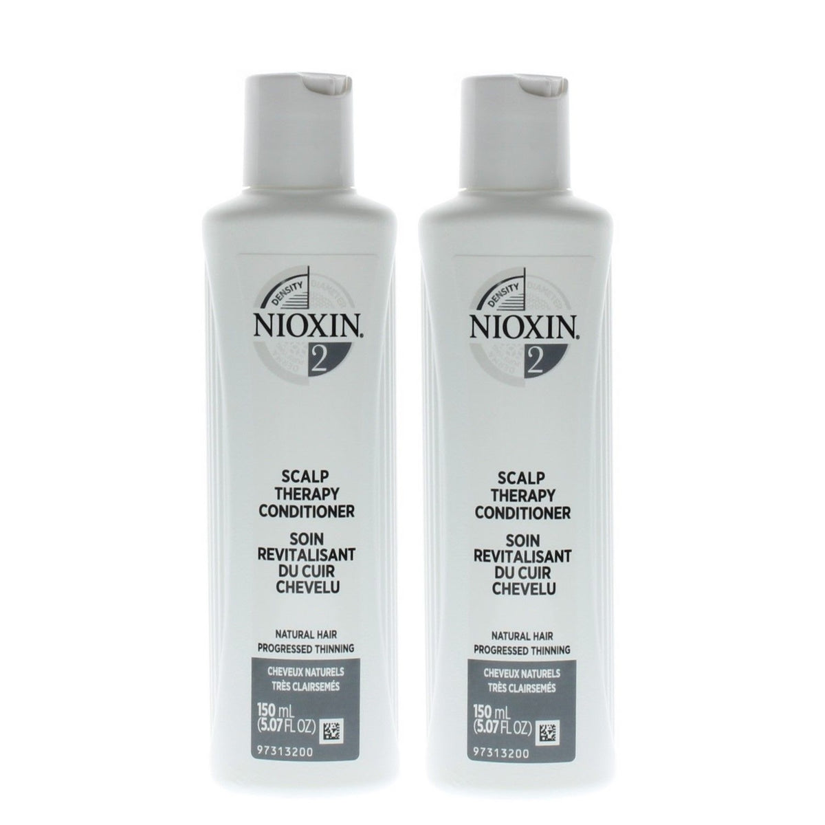 Nioxin System 2 Scalp Therapy Conditioner 5.07Oz/150Ml (2 Pack)