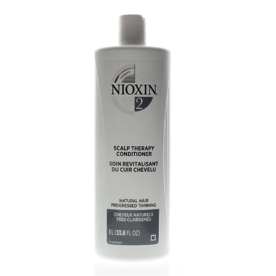 Nioxin System 2 Scalp Therapy Conditioner, Fine Hair 33.8Oz/1 Liter