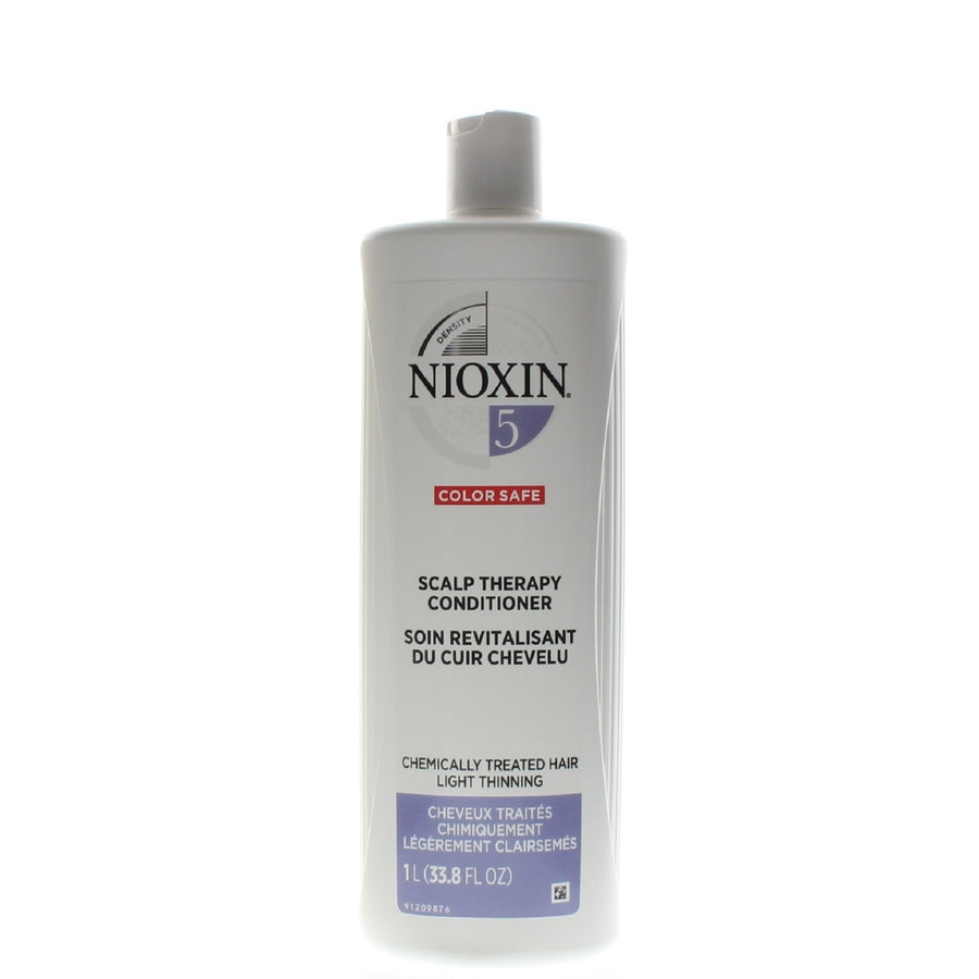 Nioxin System 5 Scalp Therapy Conditioner, Medium To Coarse 33.8Oz/1 Liter