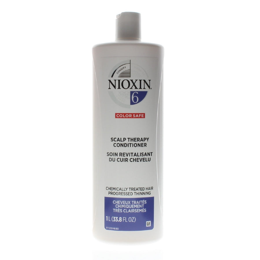 Nioxin System 6 Scalp Therapy Conditioner, Medium To Coarse 33.8Oz/1 Liter