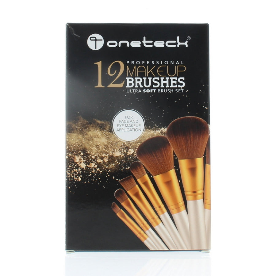 OneTeck Cosmetic Make-Up Brush Set 12Pcs