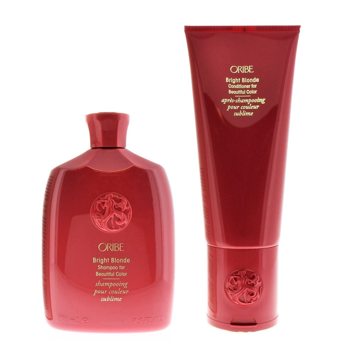 Oribe Bright Blonde Shampoo 8.5Oz/250Ml And Conditioner 6.8Oz/200Ml For Beautiful Color Combo