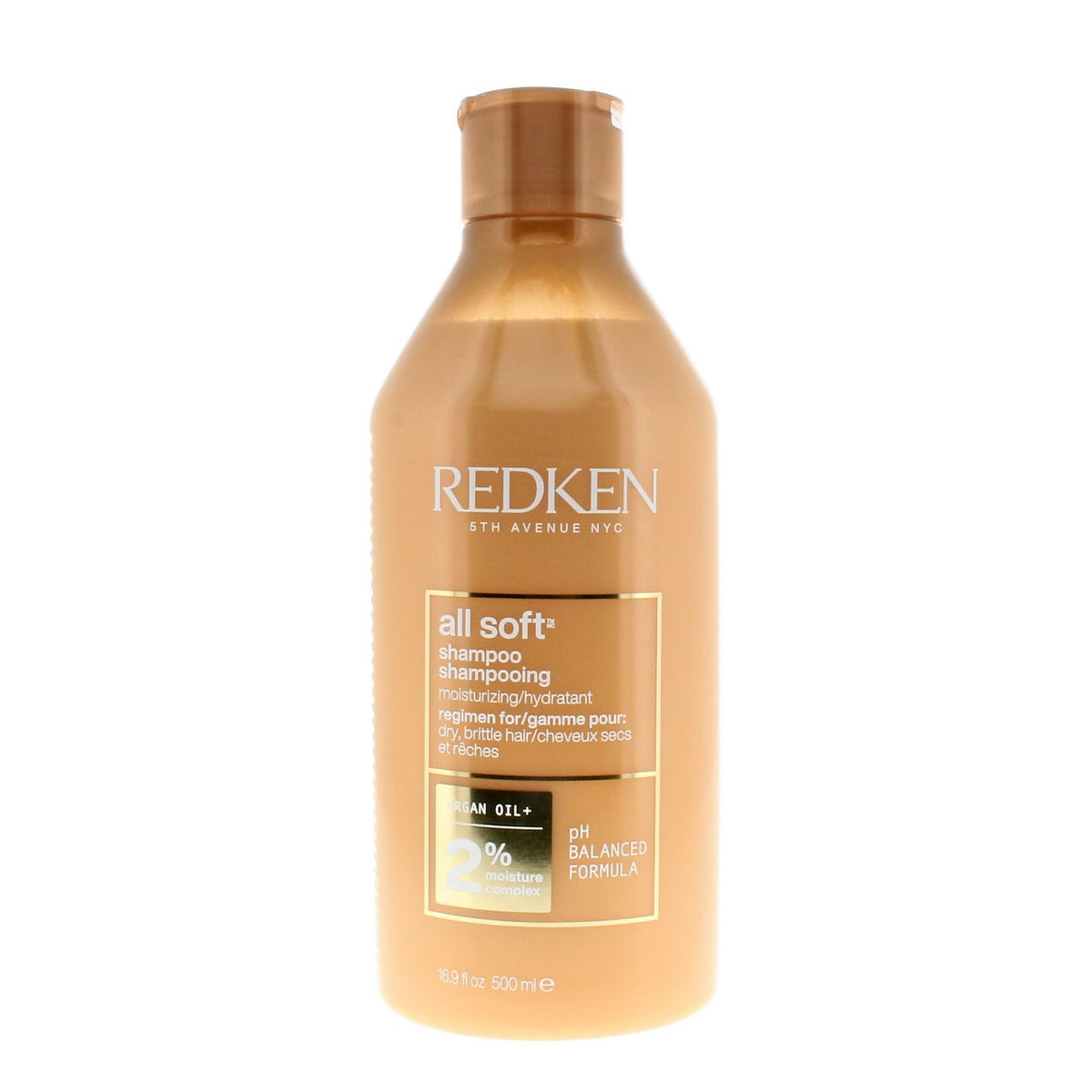 Redken All Soft Shampoo 2% Moisture Complex 500Ml/16.9Oz