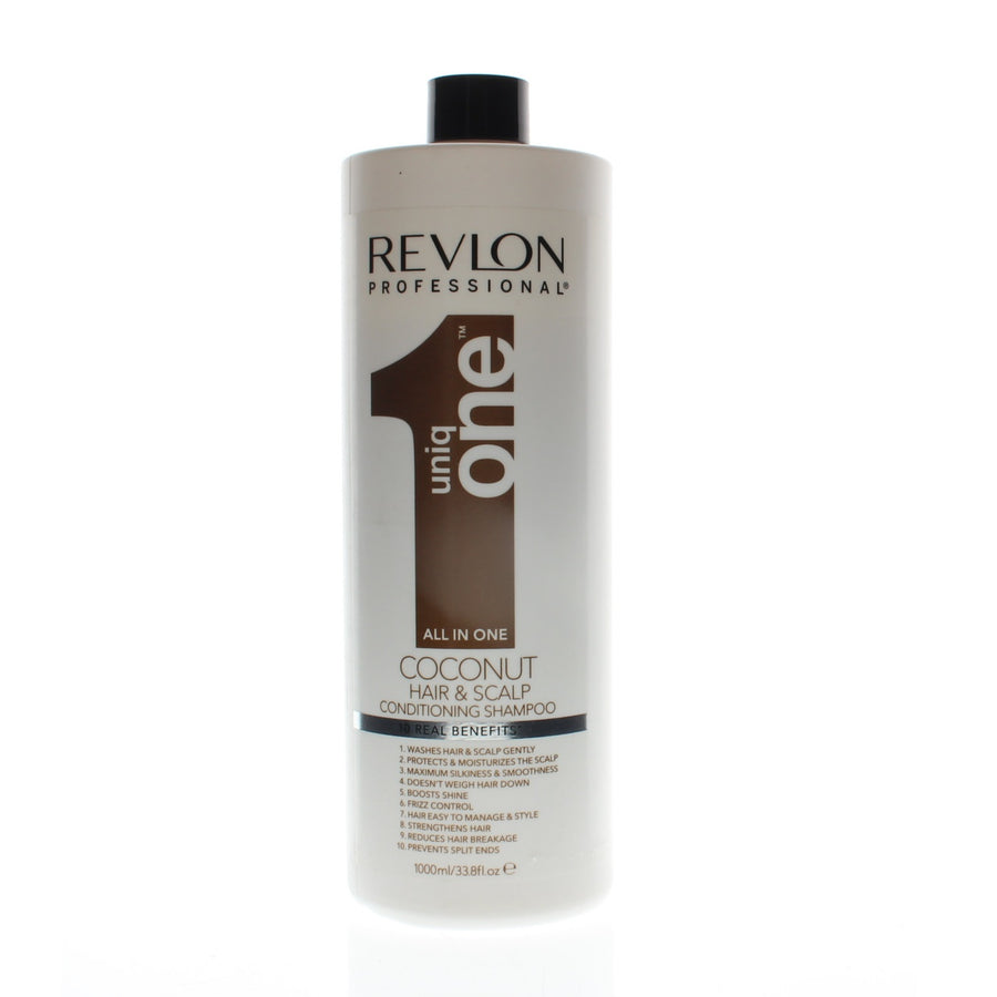 Revlon Uniq One Coconut Hair & Scalp Conditioning Shampoo 1000Ml/33.8Oz