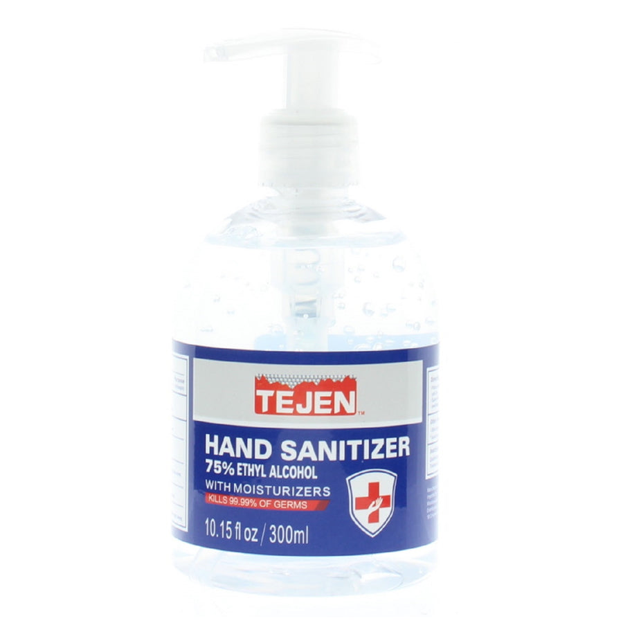 Tejan Tejen Hand Sanitizer 75% Ethyl Alcohol 10.15Oz/300Ml With Pump