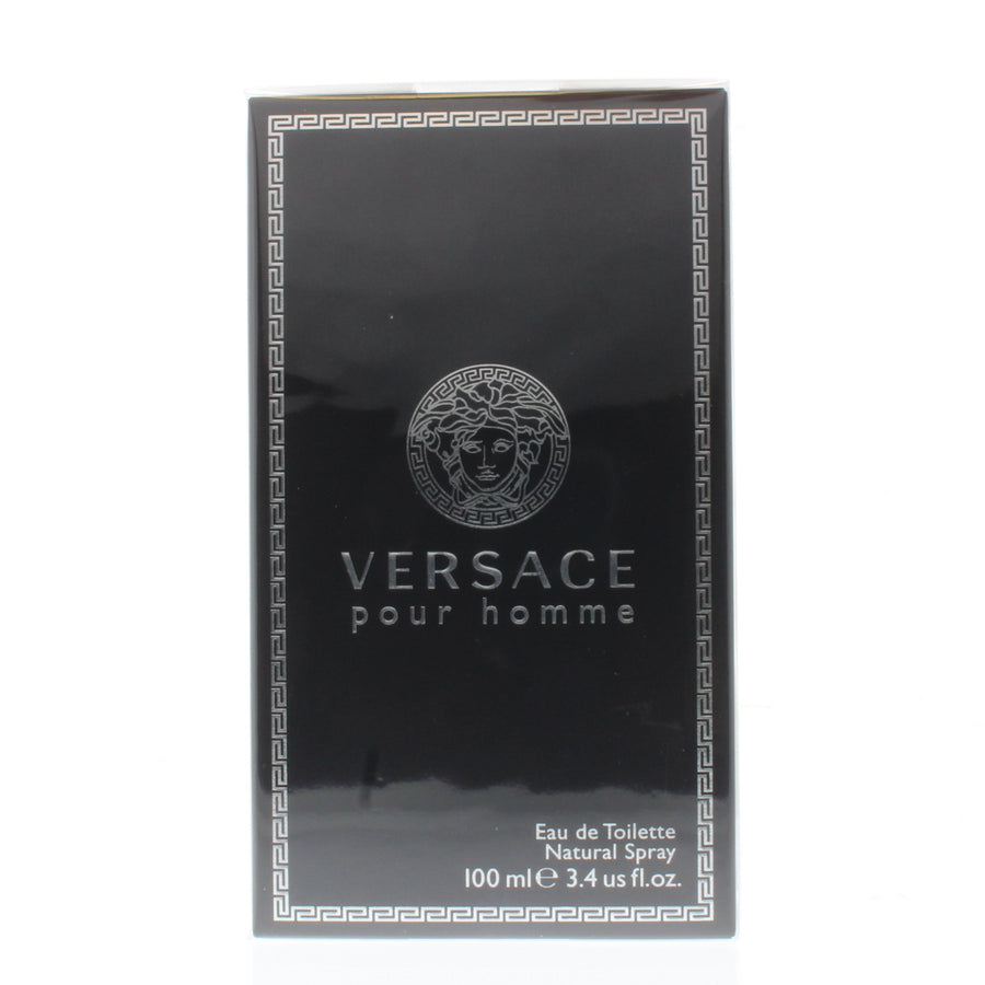 Versace Pour Homme Eau De Toilette For Men 100Ml/3.4Oz